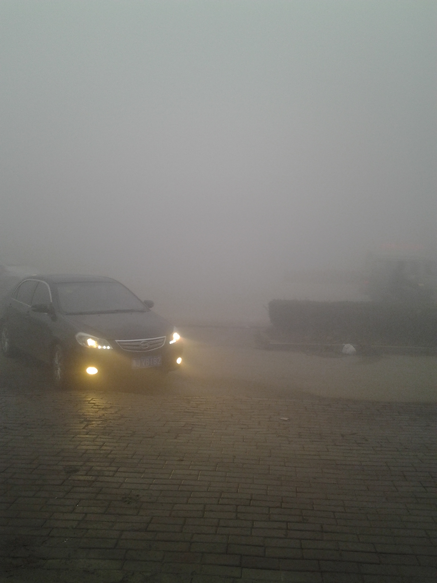 雾霾再次笼罩首都北京